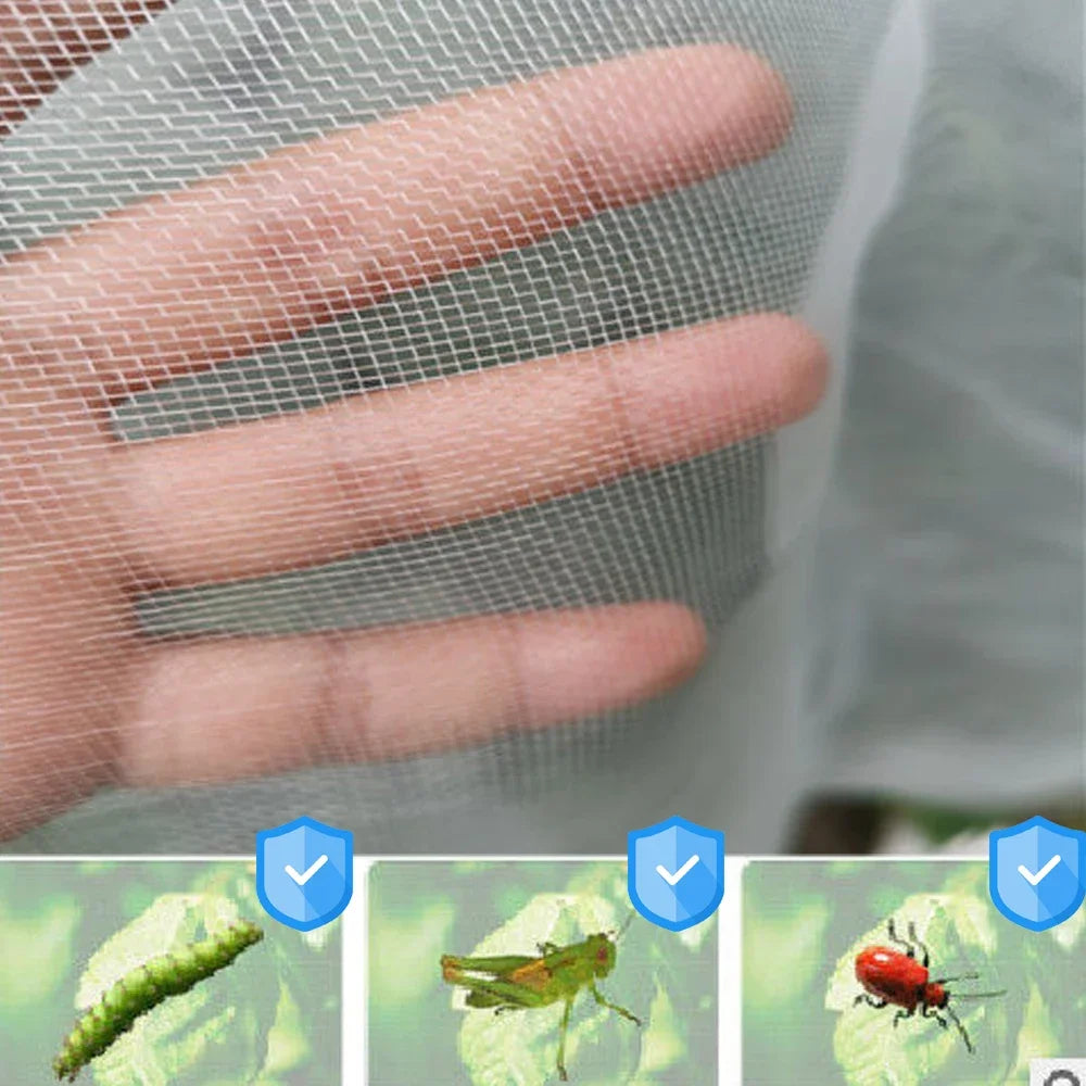 Drawstring Garden Netting Bags for Fruit, Vegetables and Small Trees
