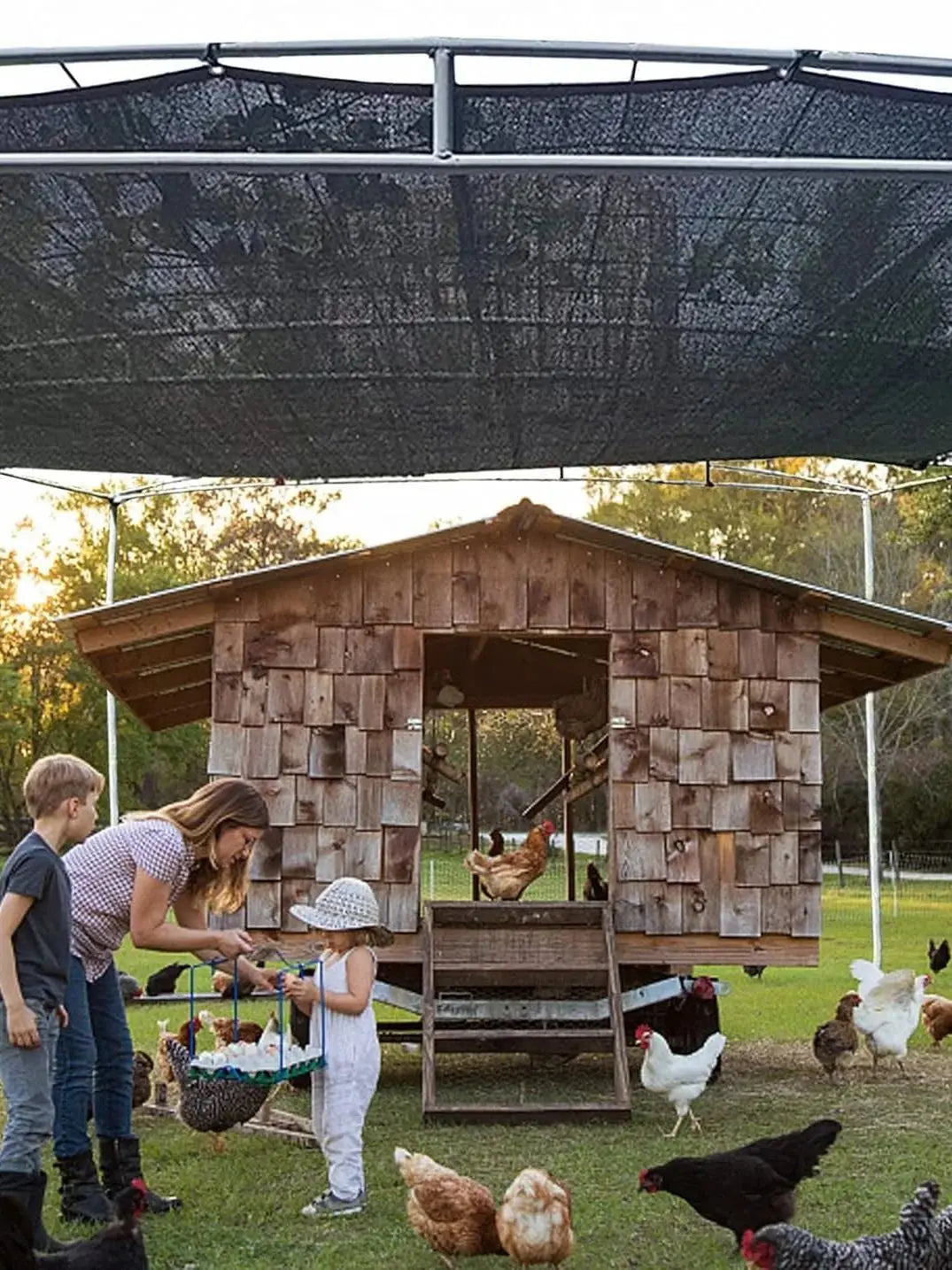 Black Sunshade Net - High-Density Polyethylene Mesh, Suitable for Greenhouses, Terraces, Plants, Pavilions, and Porches