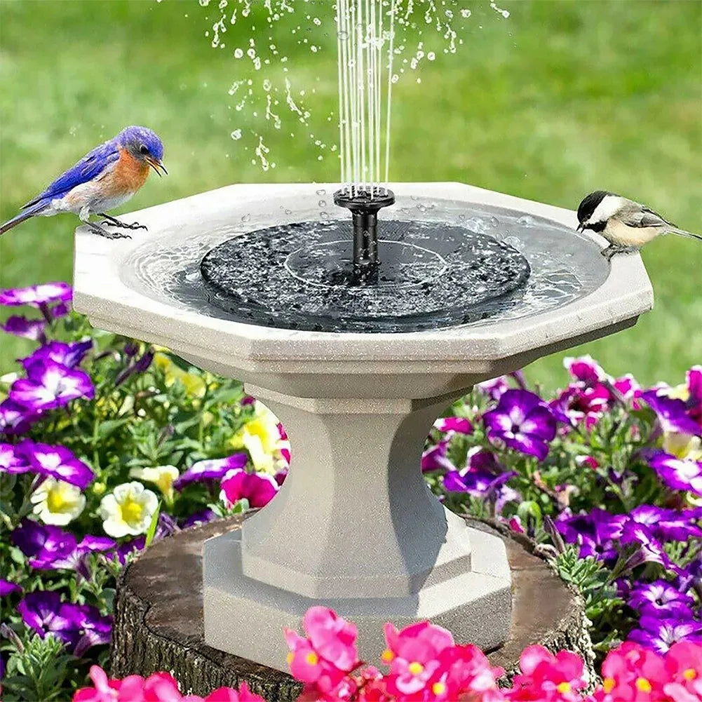 13cm, 16cm, 18cm Floating Solar Fountain Pumps - Your Key to Gorgeous Bird Baths and Garden Pond Decor