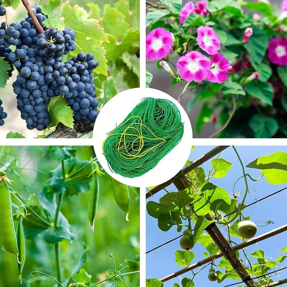 Nylon Trellis Netting for Climbing Plants, 0.9 × 1.8 m to 5 × 1.8 m