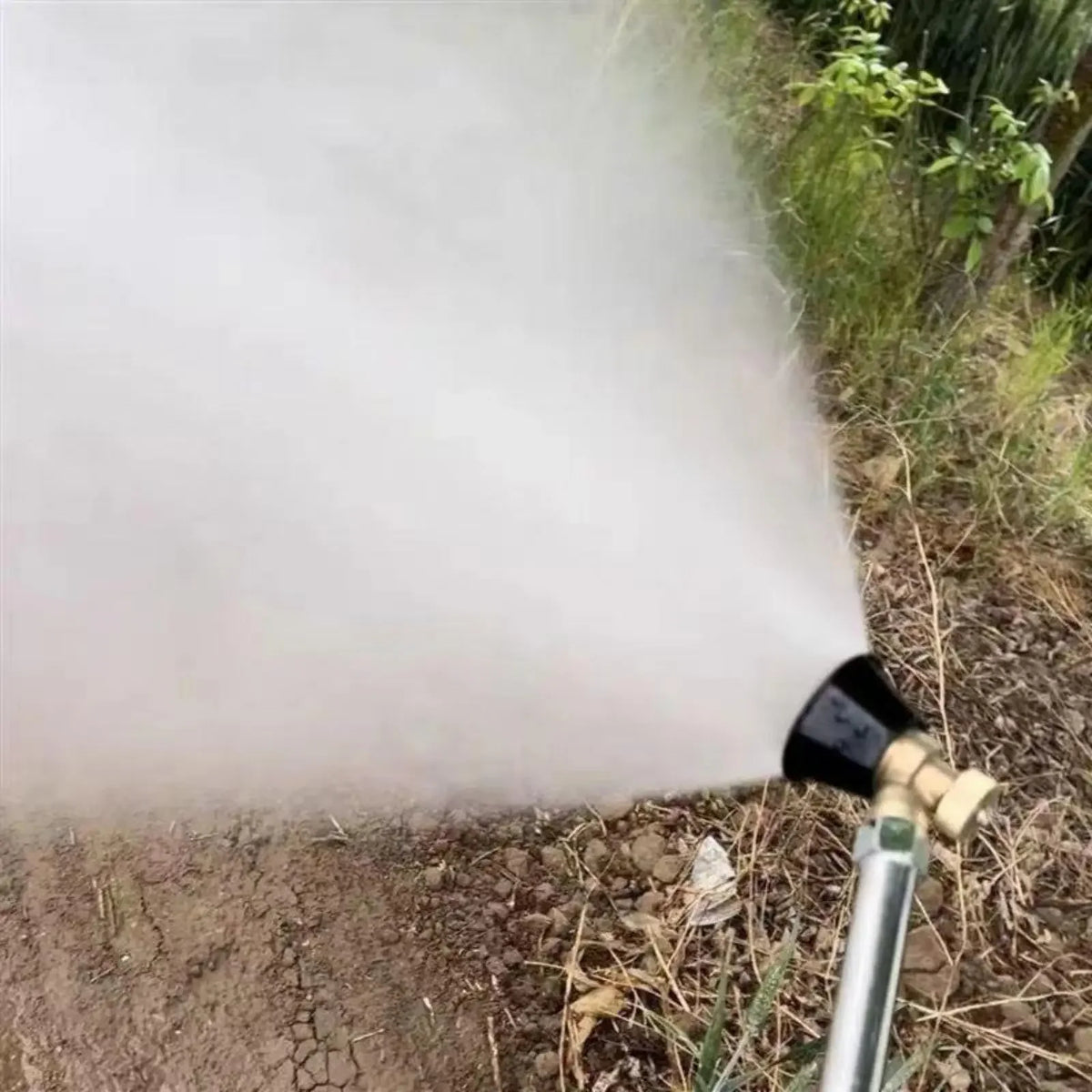 4Pcs Brass/Alloy Nozzle Agricultural Atomization Adjustable Nozzle Black Whirlwind Agricultural sprinkler Head Garden Tool