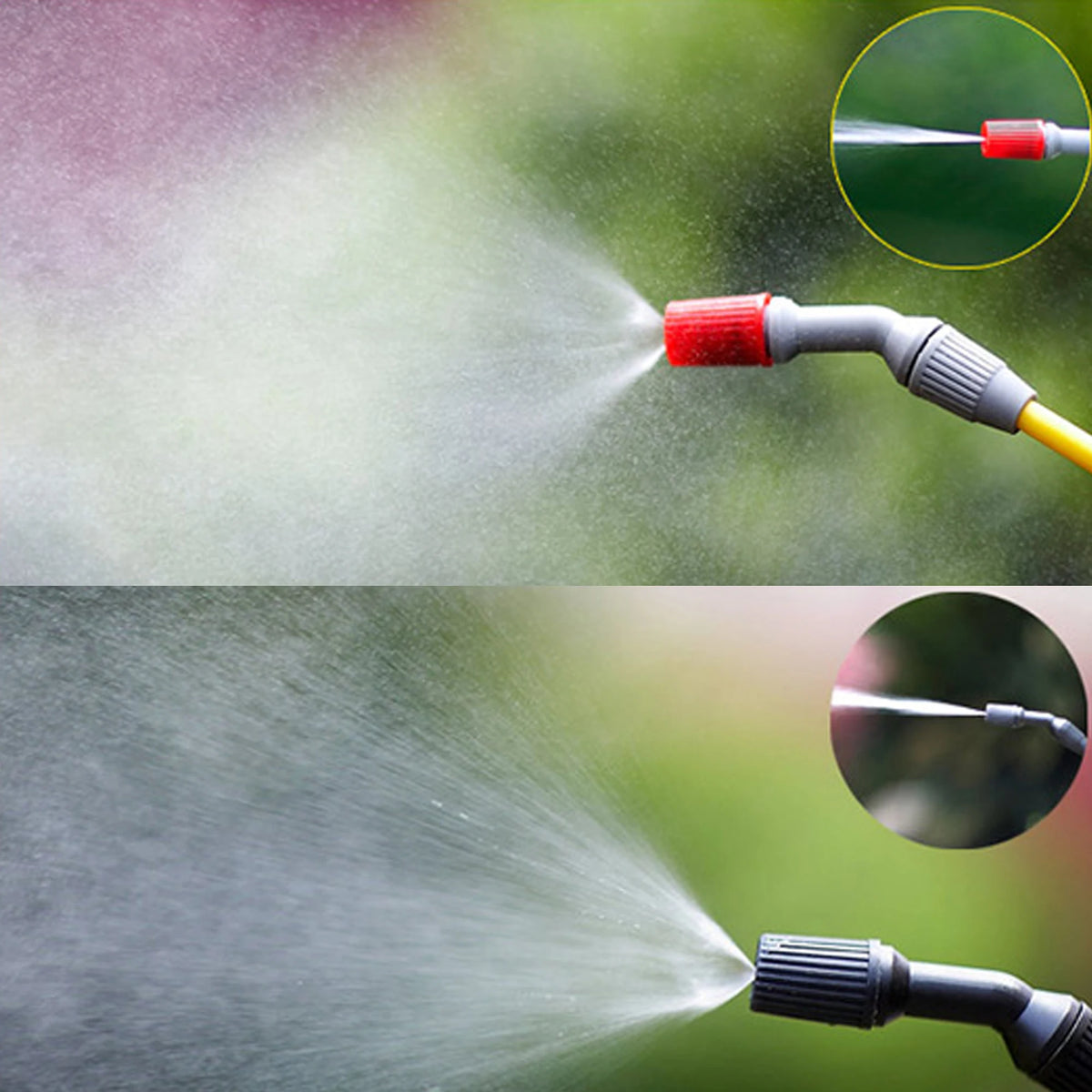Replacement Sprayer Nozzle Heads, Fan or Cone, 1/4 in Thread