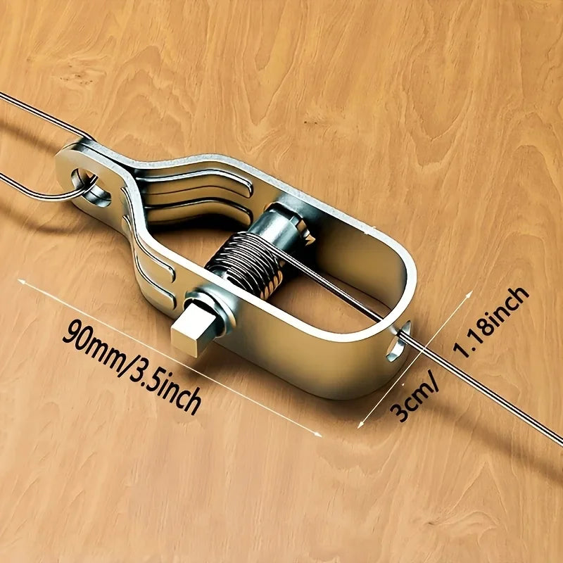 5pcs Wire Tensioners - Adjustable Cable & Fence Puller Tool for Secure Barbed Wire, Greenhouses & Grape Vines
