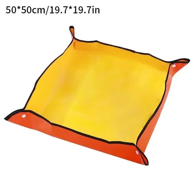 Waterproof Repotting Mat with Corner Locks, 50–100 cm