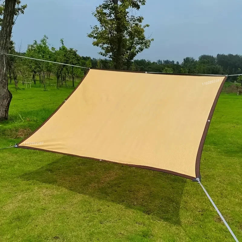 HDPE Shade Net, 85–90% Shade, Beige or Black