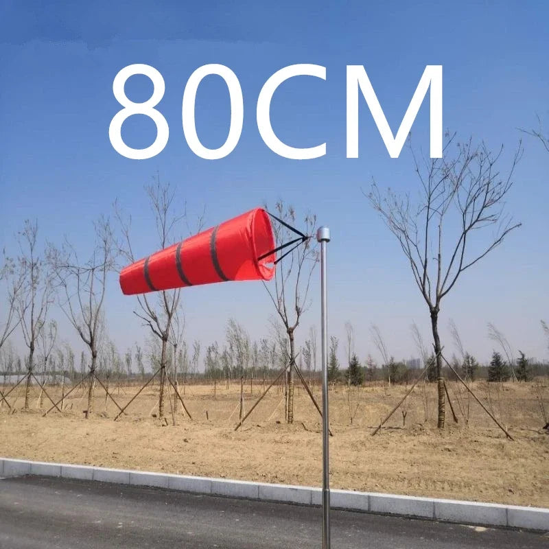 40/60/80/100 Reflective Windsock Outdoor Scratchproof Windproof Fluorescent Reflective Wind Sock Weathervane