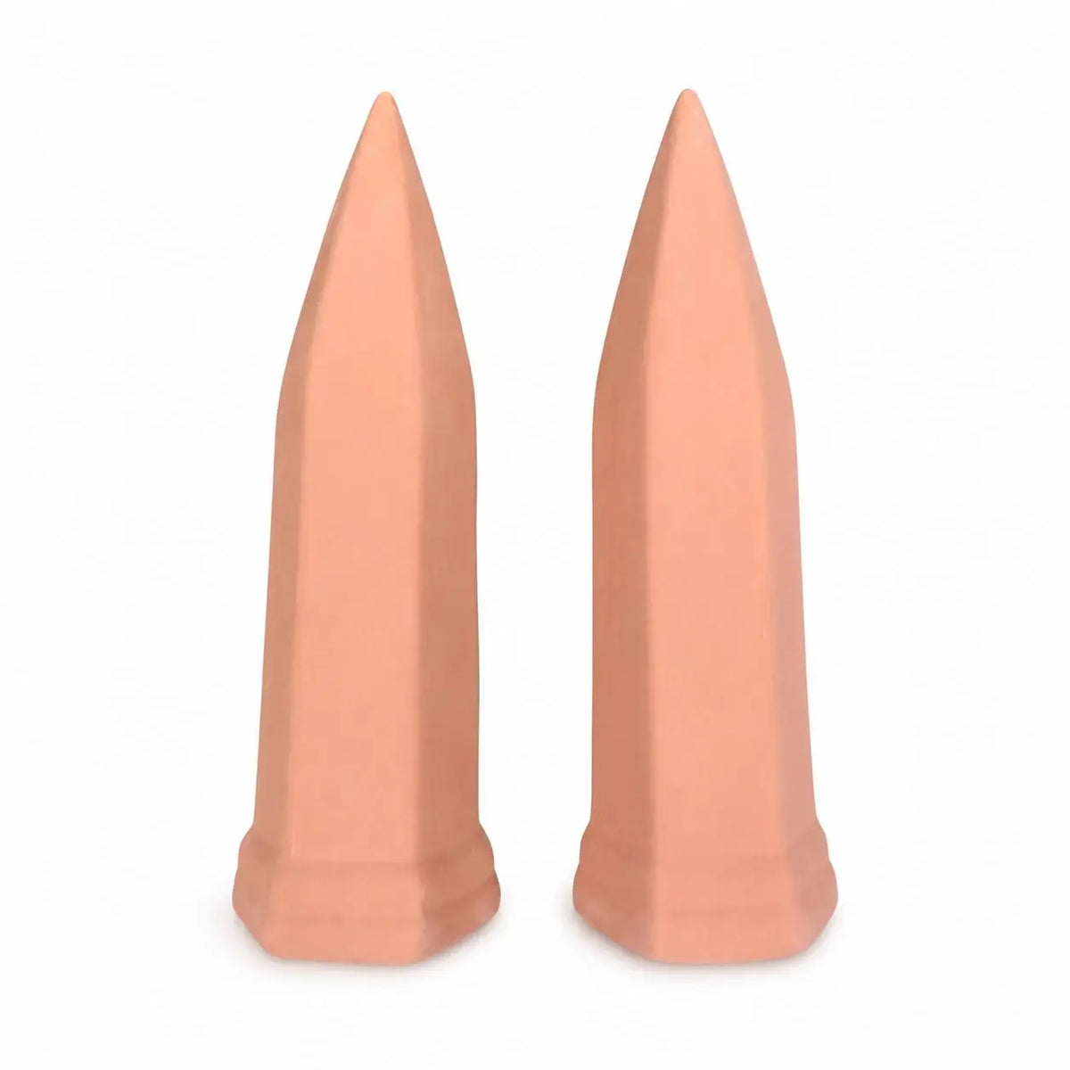2 Packs, Plant Self-Watering Stakes, Terracotta Automatic Plant Waterer Devices Auto-Water Irrigation System For Indoor/Outdoor