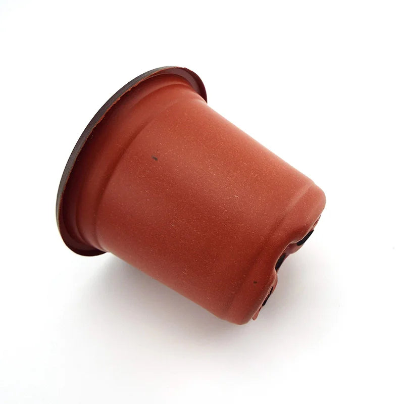 Plastic Nursery Pots with Drainage, 9, 10 or 12 cm, 20 or 50 Pack