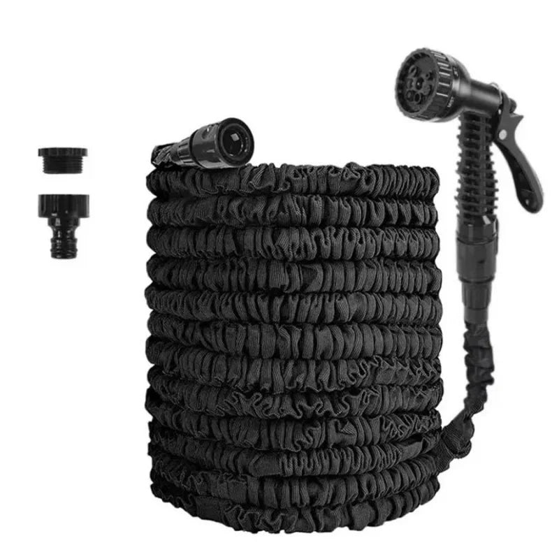 25FT-125FT Expandable Magic Hose Lightweight Design Durable Materials 7 Water Spraying Functions Gun Home Garden Watering Tools