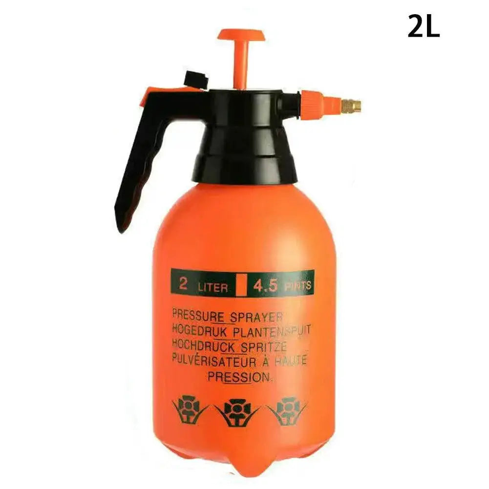 0.8/1.5/2/3L Garden Pressure Sprayer Portable Hand Pump Sprayer Watering Can with Adjust Nozzle for Garden Lawn, 2 Spray Mode