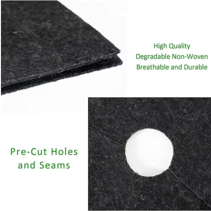 Non-Woven Tree Mulch Rings, 15–62 cm, 5 Pack