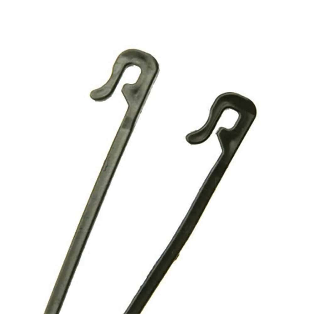 Plant Vine Fasteners for Stakes and Wire, 6 cm, 50 or 100 Pack