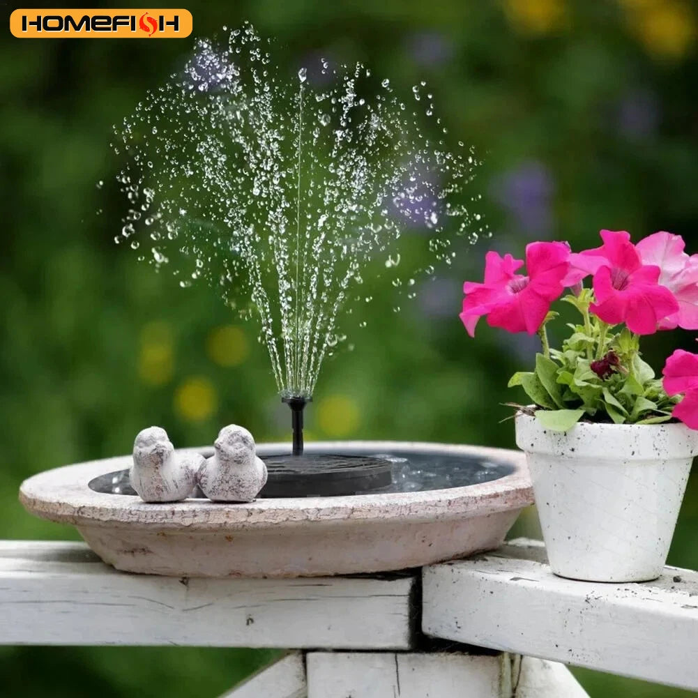 Mini Floating Solar Fountain, 13 or 16 cm