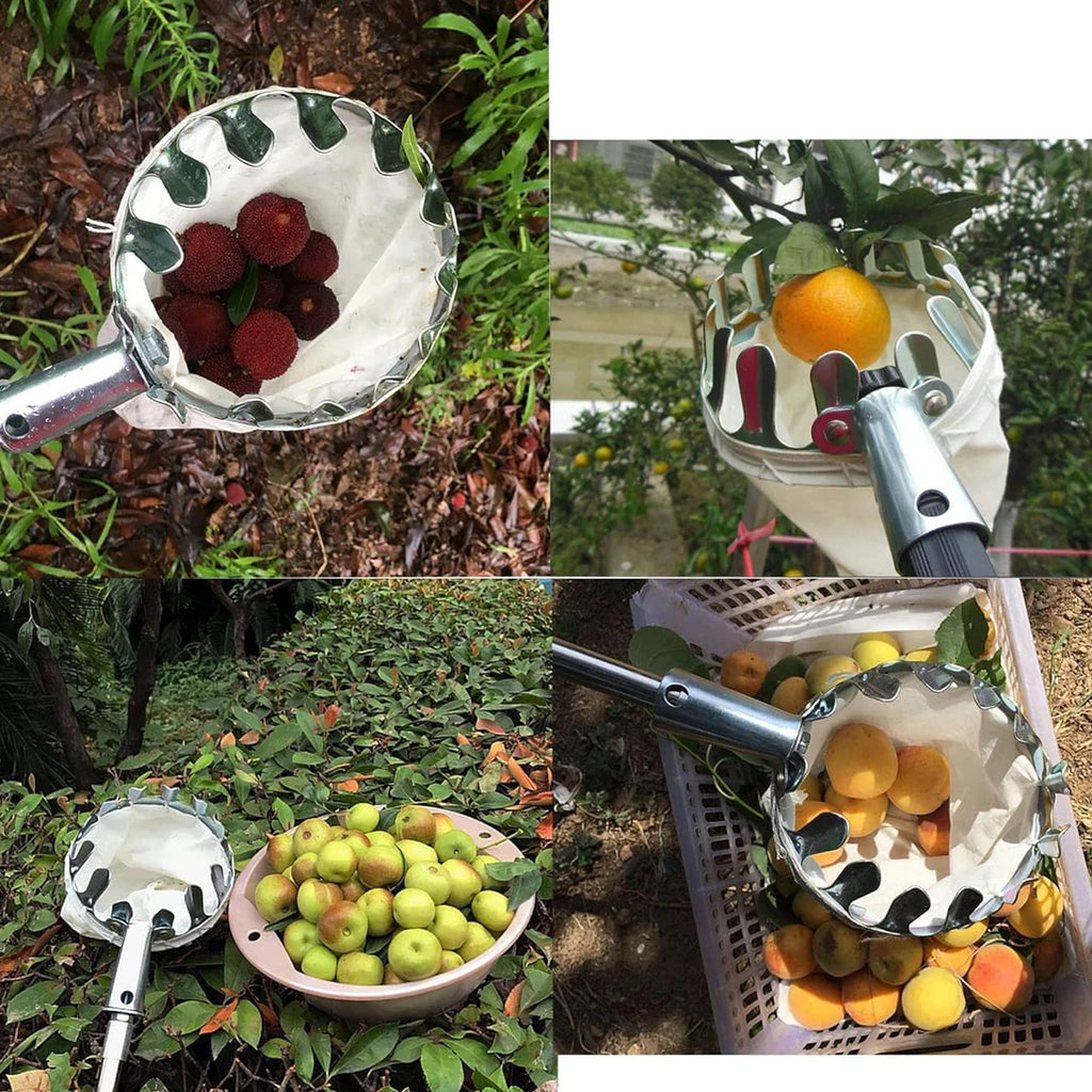 Fruit Picking Picker High Altitude Telescopic Collector Garden Supplies Catcher Trees Tools Tool Pick