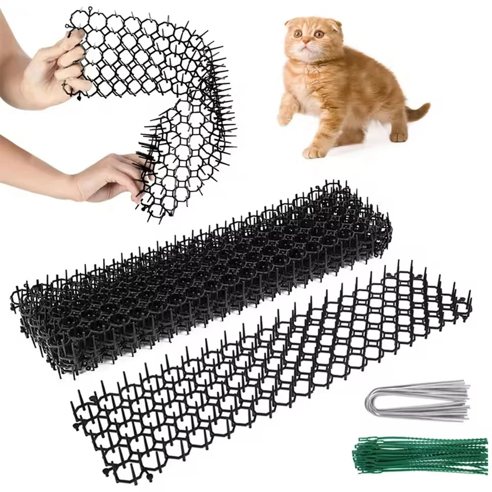 Garden Prickle Strips to Deter Digging, 49 × 14 cm, 6 or 10 Pack