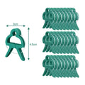 Reusable Plastic Plant Clips for Vines and Tomatoes, 10–100 Pack