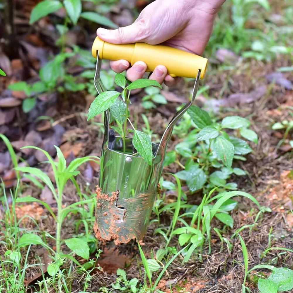 New Gardening Planting Flower Seeder Plant Seedling Transplanter Vegetable Planter Household Multifunctional Agricultural Tools