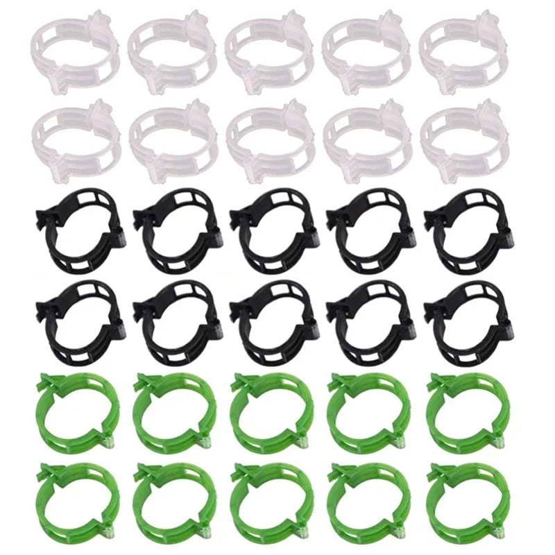 Plant Trellis Clips for Tomatoes and Vines, 2.5 cm, 10–300 Pack