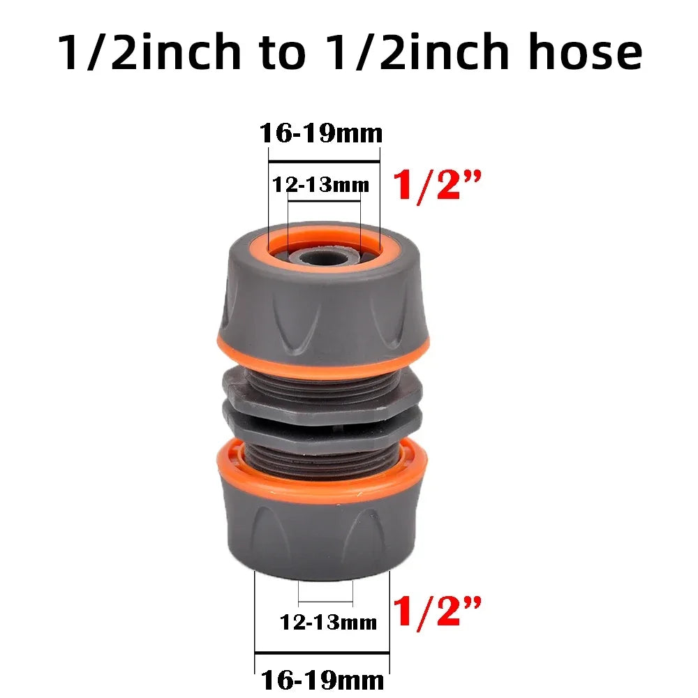 1-Pcs 1/2" 3/4" 1" Garden Hose Quick Connect Adapters -EU BPS Threaded Fittings for Faucets, Spray Guns & Watering Systems