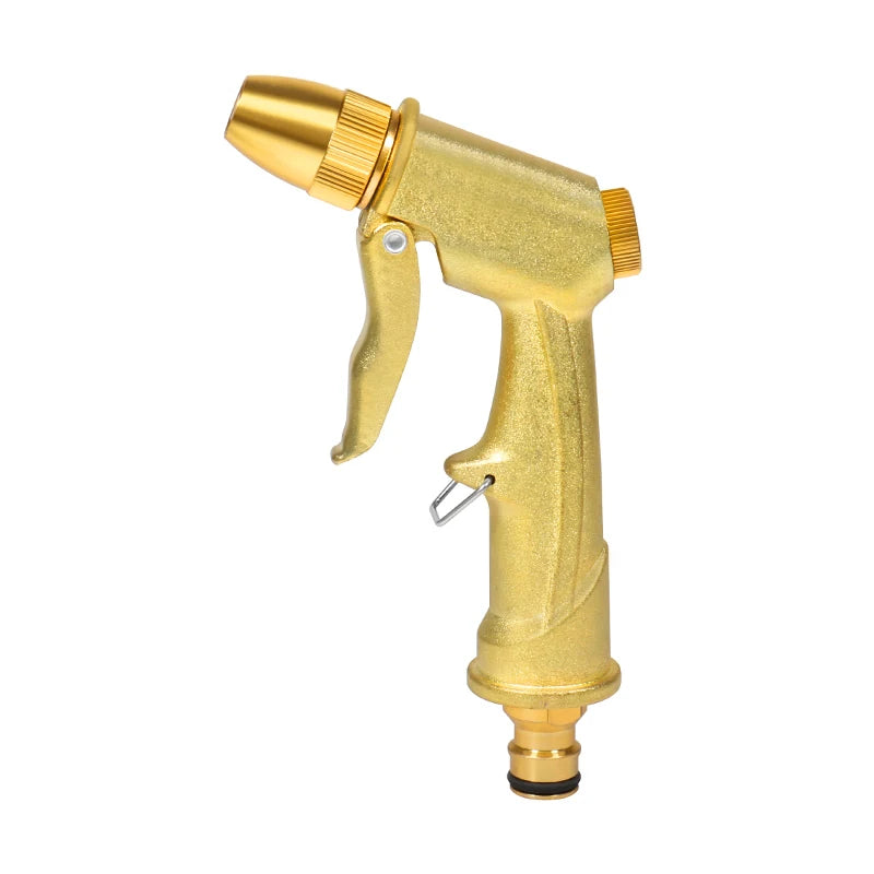 High Pressure Metal Garden Water Spray Gardening Sprayer Water Hose Jet Household Lawn Car Washing Guns Yard Watering Sprinkle