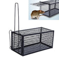 Metal Live-Catch Rat and Mouse Cage Trap, 23 cm