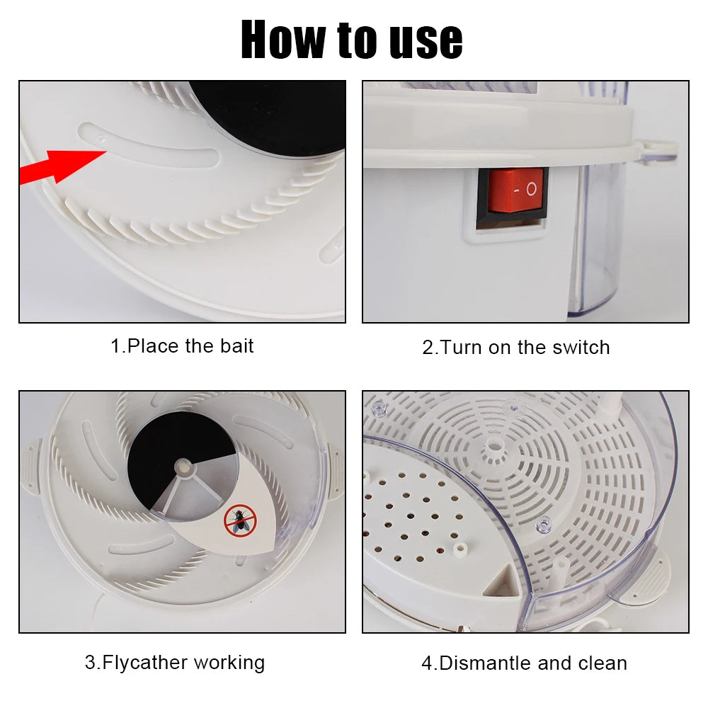 Pest Reject Control Repeller Automatic Flycatcher Indoor Outdoor Fly Trap Insect Pest Catcher Electric Pest Killer USB
