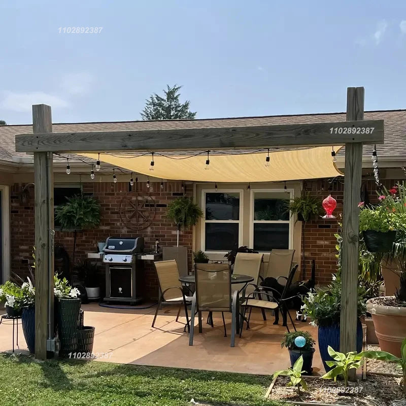 HDPE Shade Net, 85–90% Shade, Beige or Black