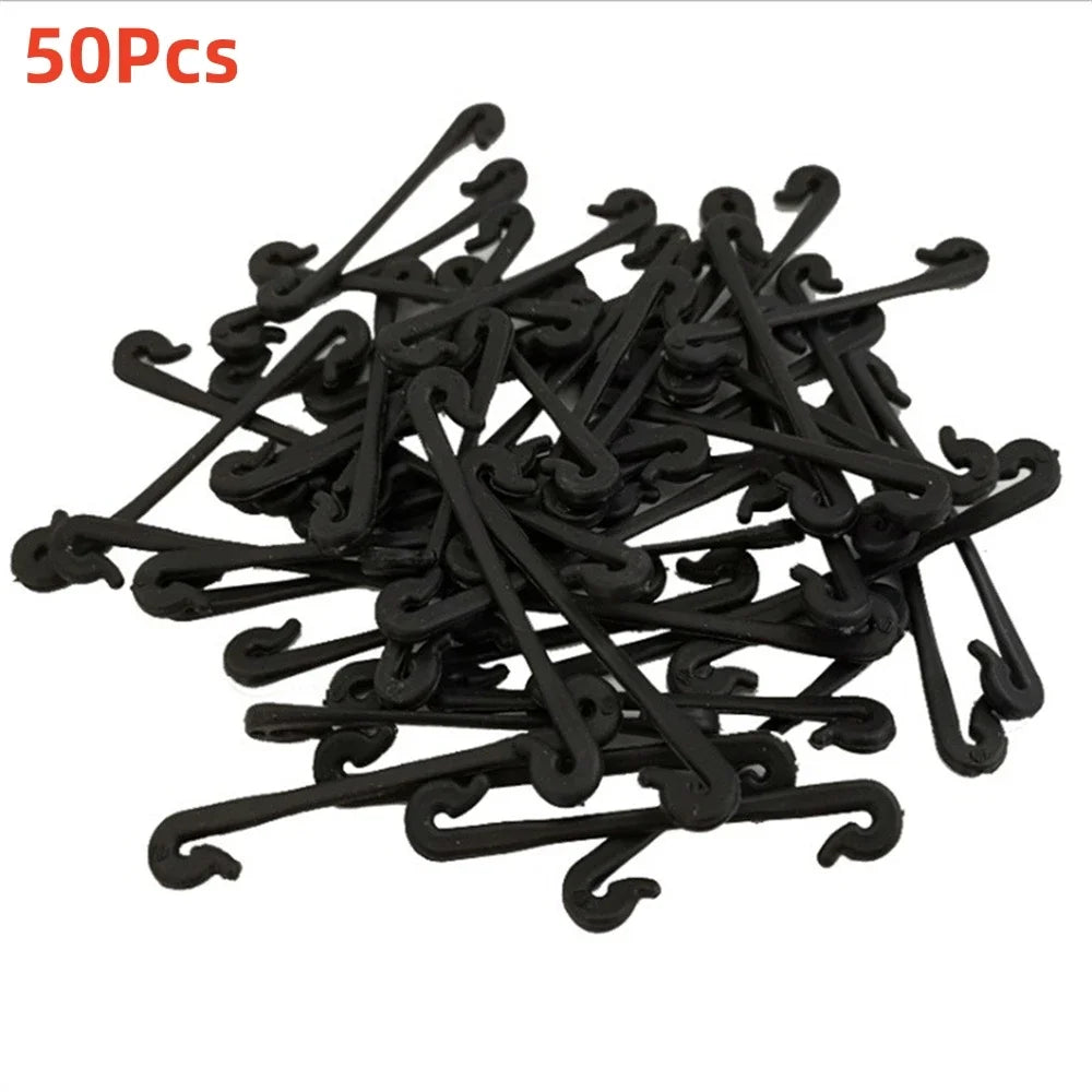 Plant Vine Fasteners for Stakes and Wire, 6 cm, 50 or 100 Pack