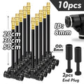 Bendable Brass Misting Nozzles with Tee for 6–12 mm PE Tube