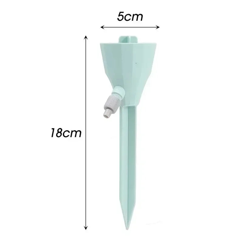 Bottle Drip Spikes for Potted Plants, Adjustable Flow, 1–10 Pack