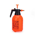 2 L Hand Pump Garden Sprayer with Brass Nozzle, Orange