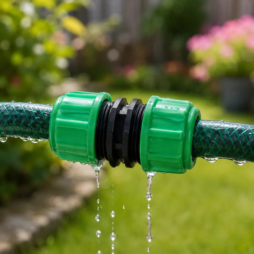 5-Piece Hose Connector Quick Connect Kit Connector Repair Irrigation Accessories Water Pipe Extension Connector Garden Drip Irri
