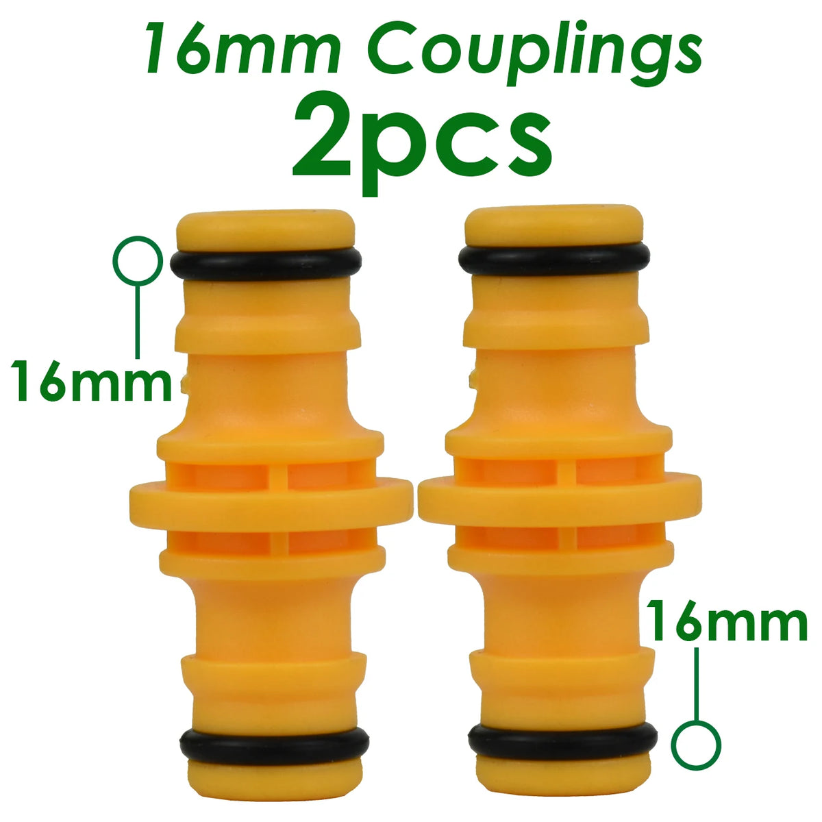 KESLA 1 3/4 1/2 inch Garden Water Hose Quick Connector Pipe Extension Coupler Fitting 25 20 16mm Repair Joint Irrigation System