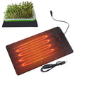 USB Seedling Heat Mat, 8.5 W, 33 × 18 or 15 × 22 cm