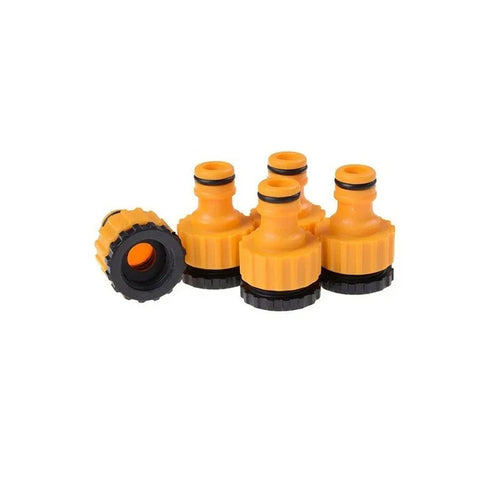 10pcs Hose Faucet Quick Connector 3/4 & 1/2 Inch Garden Hose Water Tap Threaded Connector Faucet Adapter For Garden Irrigation