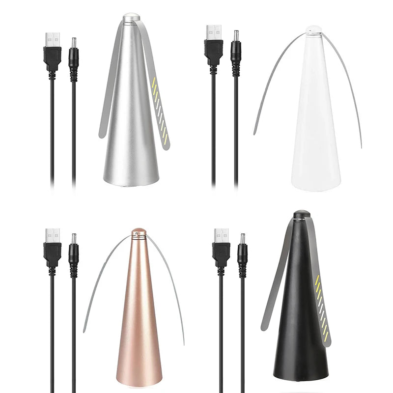 Fly Fans for Tables, Bug Fans with Holographic Blades, Keep Flies Away from Picnic, BBQ, Restaurant, Party, Indoor and Outdoor