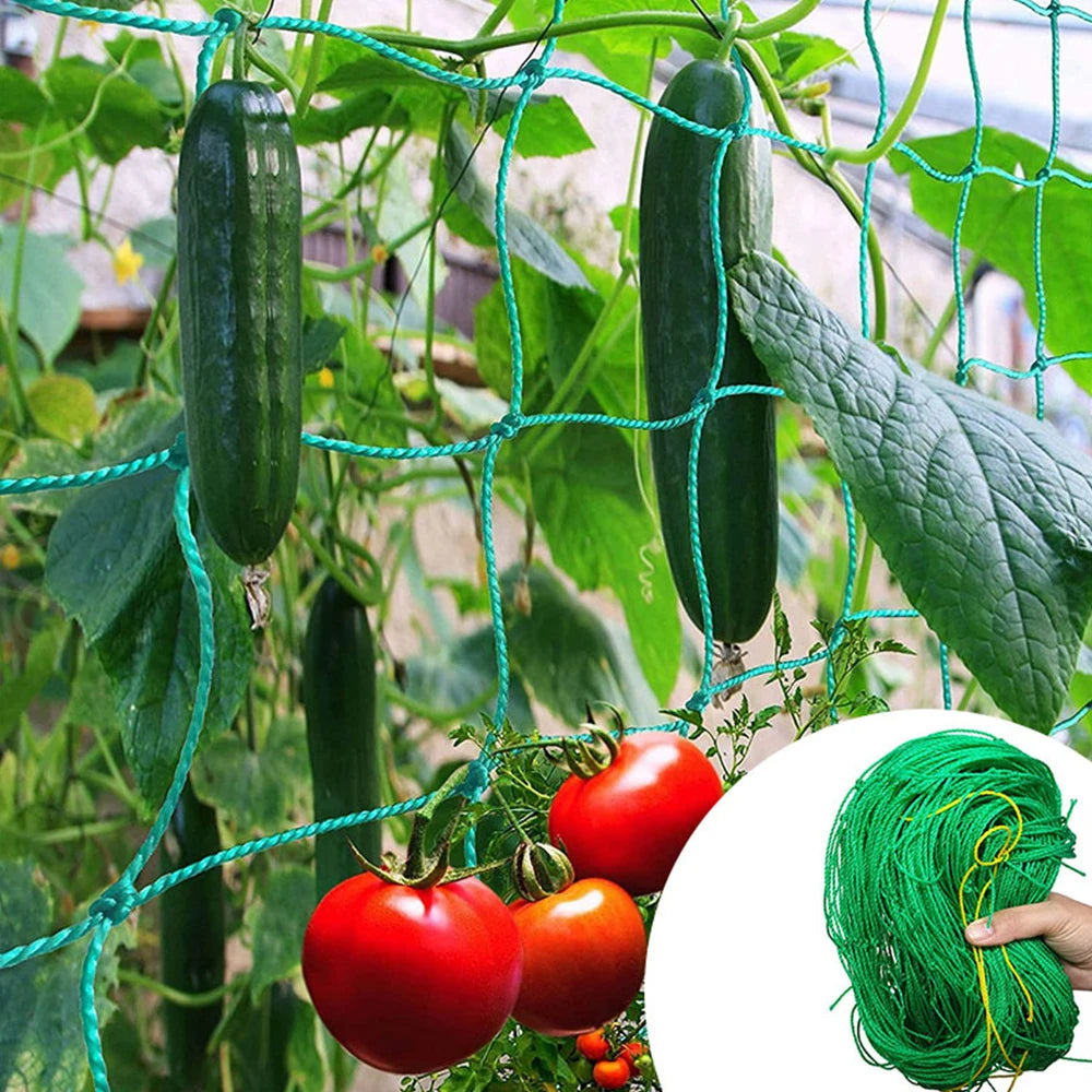 Nylon Trellis Netting for Climbing Plants, 0.9 × 1.8 m to 5 × 1.8 m