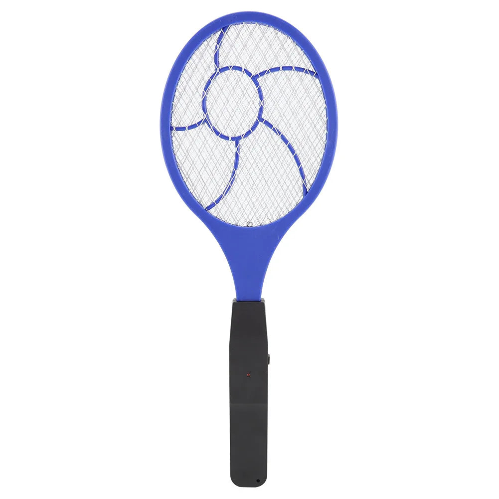 Battery Electric Fly Swatter, 3-Layer Net, Yellow or Blue