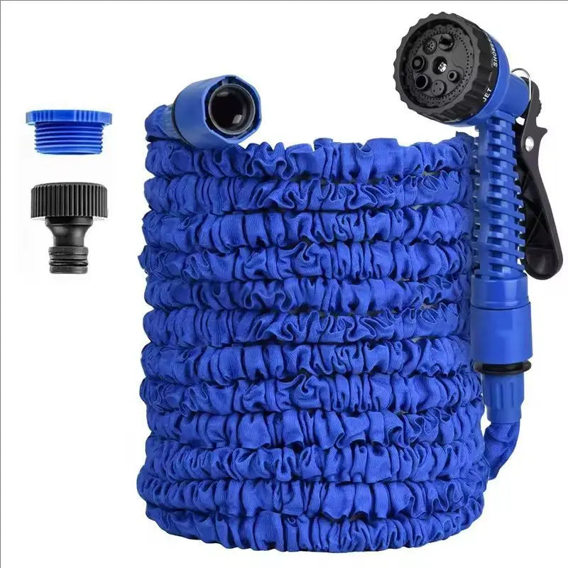 25FT-200FT Multi-functional Garden Hose, Retractable Hose, High Pressure Car Wash, Home Sprinkler, Traditional Garden Rinse