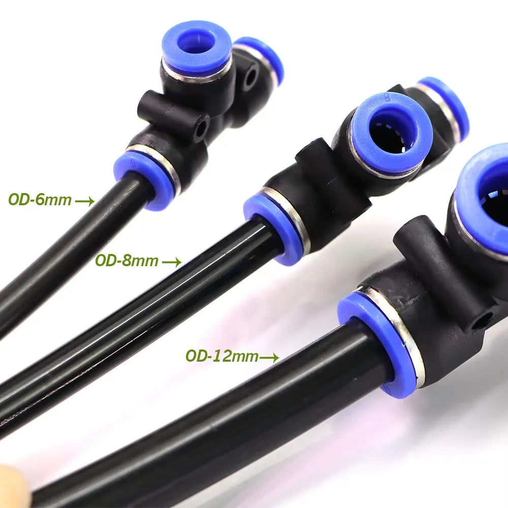 Black PE Irrigation Tubing, 6, 8 or 12 mm OD, 20–50 m