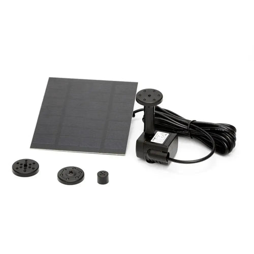 1.4W Mini Solar Fountain Pump Power Panel Kit Solar Panel Water Pump for Garden Pool Water Fountain Indoor Bird Bath Outdoor