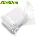 200Pcs Reusable Fruit Protection Net Bags Drawstring Green Gardening Pest Barrier Cover for Trees Vegetables Grapes Strawberries
