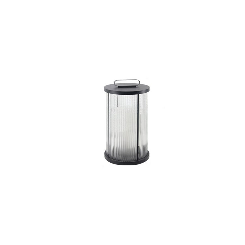 Modern Simplicity Cylinder Glass Stainless Steel 1-Light Landscape Light For Outdoor Patio