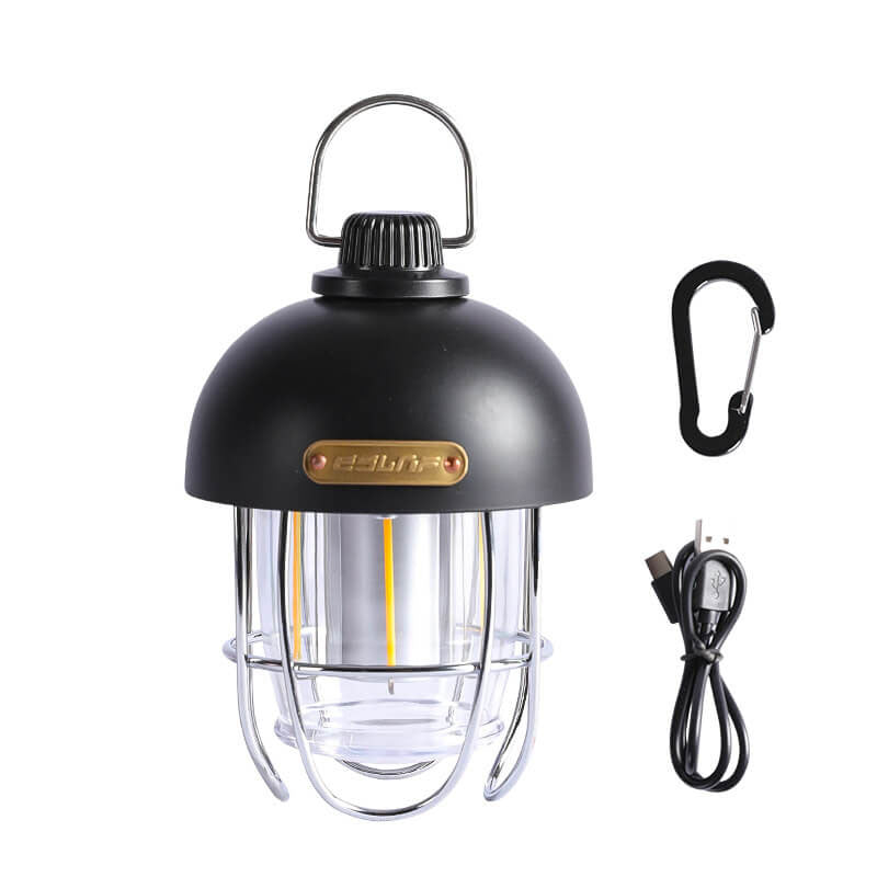 Modern Iron Portable Mushroom Shaped Camping LED Outdoor Light