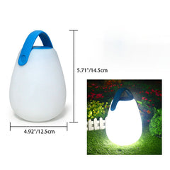 Modern Simplicity ABS Plastic Round LED Outdoor Light For Camping