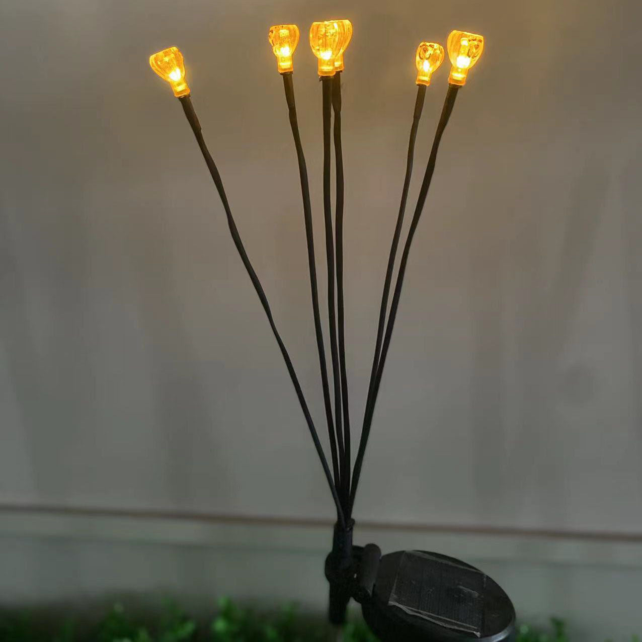 Lámpara LED solar para jardín con diseño de animales creativos y modernos para exteriores 