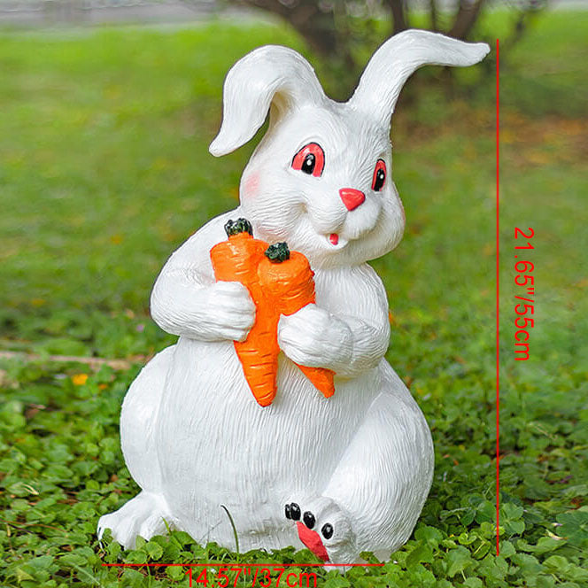 Modern Plexiglass Rabbit 1-Light Outdoor Landscape Light