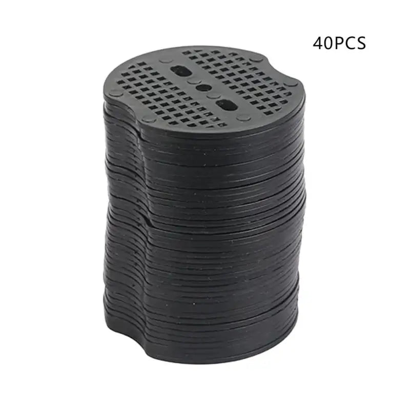100-400Pcs U-shaped Ground Pegs with Buffer Washers Garden Pegs for Securing Weed Landscape Fabric Netting Garden Lawn Accessory