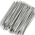 50-100pcs Galvanized Landscape Staples, Outdoor Decorative Stakes, Anti Weed Barrier Fabric Anti Rust Staples, U-Shaped Tent