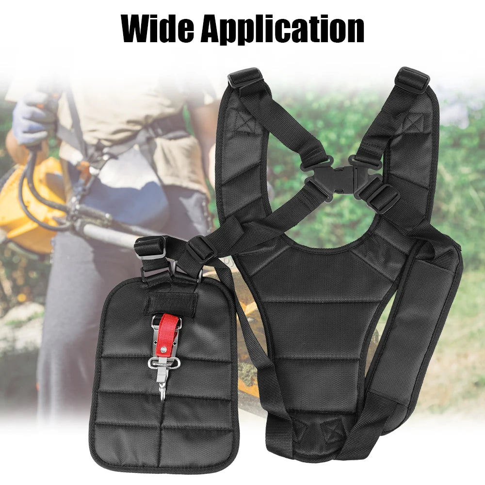 Double Shoulder Harness for String Trimmers and Brush Cutters